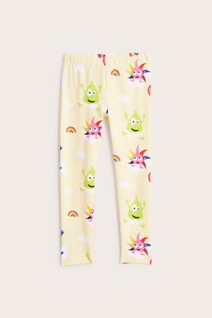 Kappahl | Leggings Babblarna Ljusbeige 86 | Ljusbeige