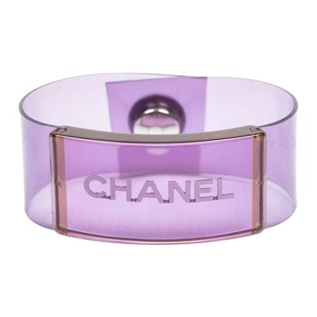 Chanel Vintage - Vintage Smycken - Lila - Dam - Storlek: One Size, Dam, Storlek: ONE SIZE