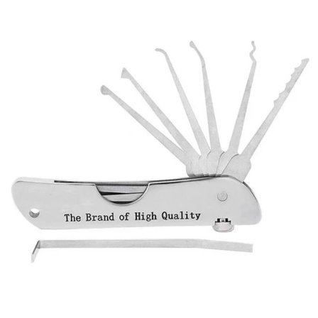 Låsöppningsverktyg Låssmedsverktyg Fällbar Nyckel