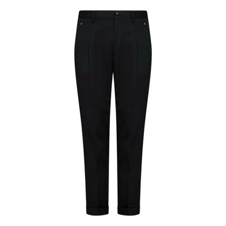 Etro, Chinos Zwart, Heren, Maat:M,Viscose