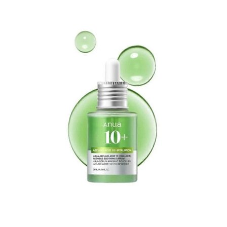 Anua Anti-rynk Syra 10 Hyaluron Rodnad Lugnande Serum Ansiktsfläckvård 30ml 1oz