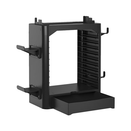 Multifunktions opbevaringsbeslag Tower Holder Stand Hylde til Switch Game Card
