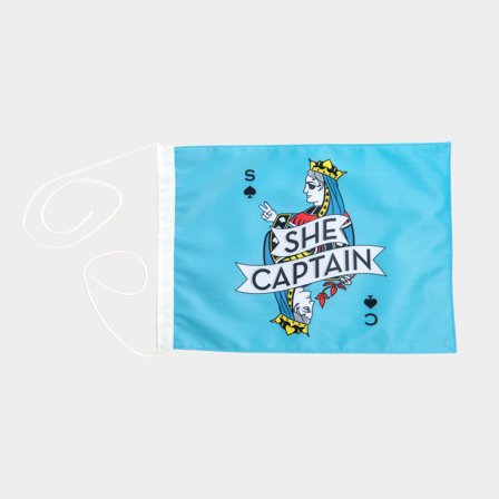 Pavillon de bateau She Captain, 40 x 30 cm