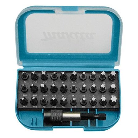 Makita P-73374 - spissett for skrutrekker - 31 deler