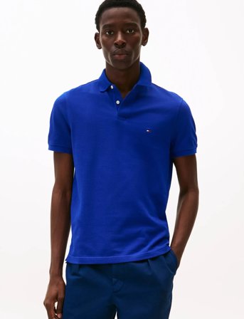 Tommy Hilfiger Core 1985 Regular Polo - Blue - L