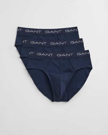 GANT Herren 3er-Pack Unterhosen (M) Blau