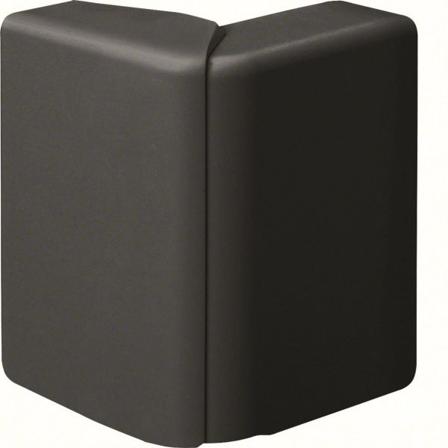 Hager SL2008039011 Ulkokulma 80 x 20 mm, 83–135° Musta, Asennusmateriaali