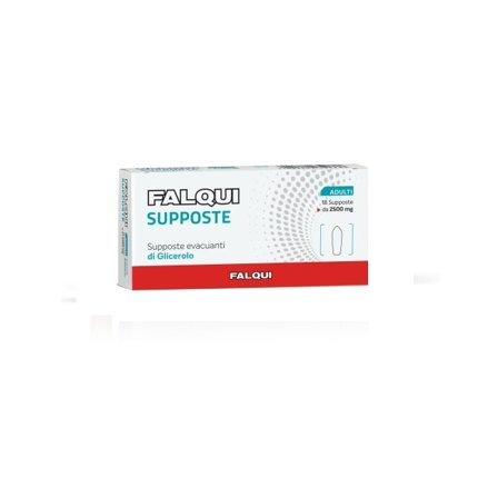 Falqui 18 Supposte Con Glicerina 2500mg Adulti