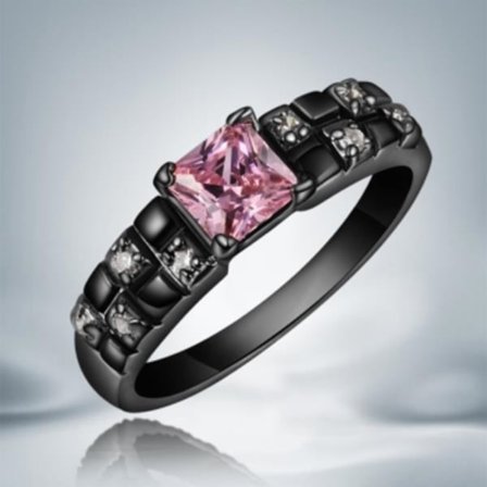 18K kultaa täytetty sormus