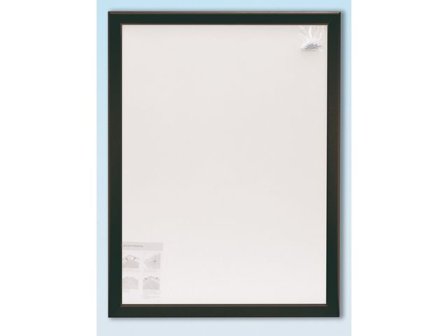Väggram 50x70cm alu.profil 32mm svart - Lyreco - Kontorsmöbler och inredning - Tavlor ställ och ramar - Väggramar