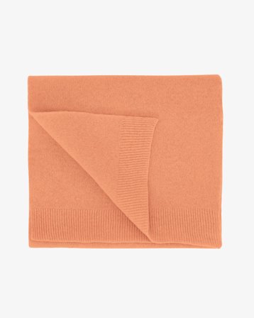 Merino Wool Scarf - Sandstone Orange