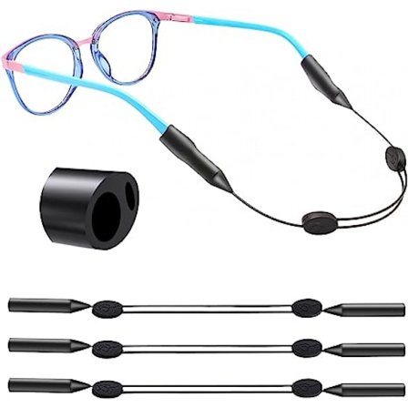 Justerbar glasögonrem - Solglasögonrem utan svans - Glasögon