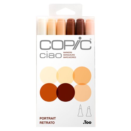 Copic Ciao Lot de 6 Portrait