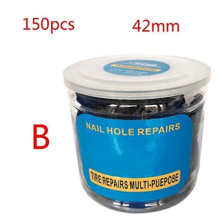 Däckpunkteringsreparationssats Slanglös Trådbunden Svampplugg Lagningslapp för Bil Lastbil