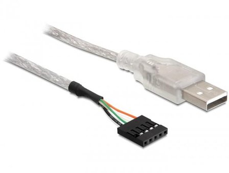 Delock USB Pinheader - USB-kabel - USB til 5-pin intern - 70 cm
