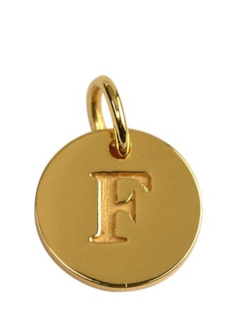 Beloved Mini Letter Gold Halskjede Anheng Gull Syster P