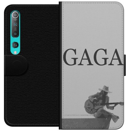 Kompatibelt Lommeboketui til Xiaomi Mi 10 5G Stitch omgitt av blåbær med søt kawaii-stil teddybjørn