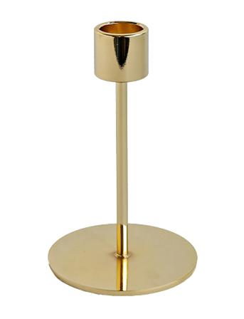 Candlestick 13Cm Gold Cooee Design