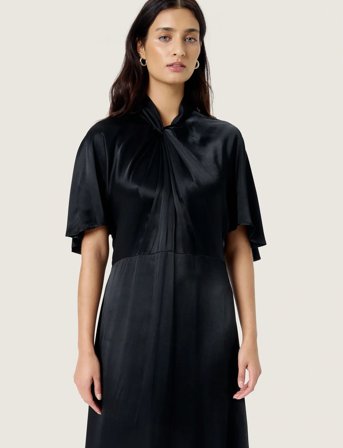 Soaked in Luxury Slriyan Miria Dress - Black - M