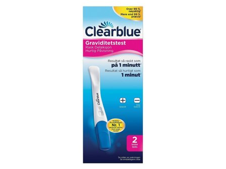 Clearblue Graviditetstest, 2 stk.