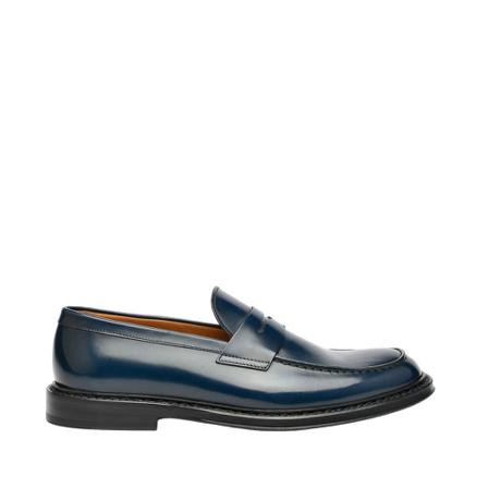 Doucal's Moccasin Blå, Herre Loafers, Størrelse: 44 EU