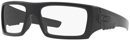 Oakley Industrial SI Lens Matte Black Clear Military Det Cord