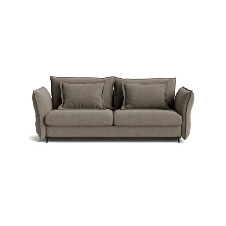 Catania 3 personers sovesofa - Nordic Grå - 256,3x115x101 - Sofa, sovesofa