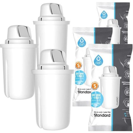 Filtrerpatron - DAFI - Classic - Minskar klor - Tar bort lukt - 150 liter