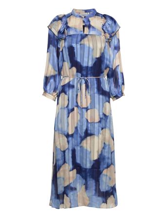 Seciaiw Long Dress Knelang Kjole Blå InWear