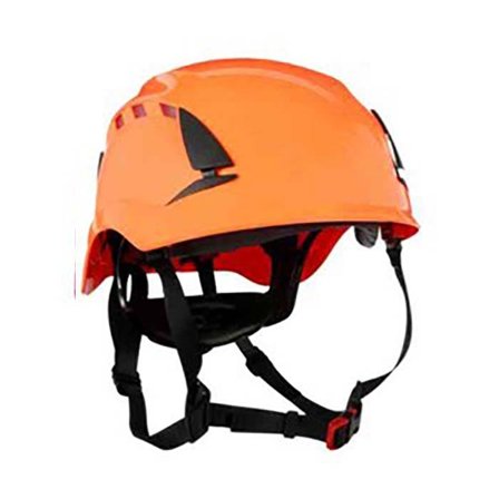 3M SecureFit X5007VE Vernehjelm dobbelt godkjenning, ventilert, 1000V Oransje, Hodebeskyttelse