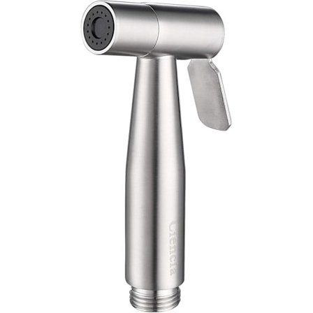 Korkealaatuinen ruostumattomasta teräksestä valmistettu käsisuihku, bidee-suihkusuutin