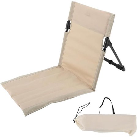 1 stk. - Klappstol - Sammenleggbar strandstol - Bærbar klappstol - Aluminiumramme - Med 600D Oxford-stoff - 68*39*40 cm