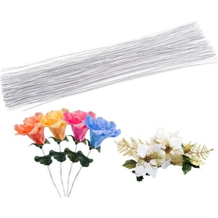 22 gauge blomstertråd - 100 papirtråde til blomsterarrangementer