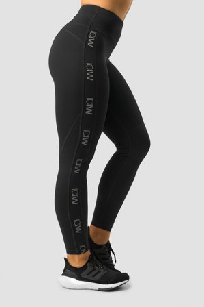 ICANIWILL - Ultimate Tights W Black- Sportlegging - Dames - sportkleding van ICIW
