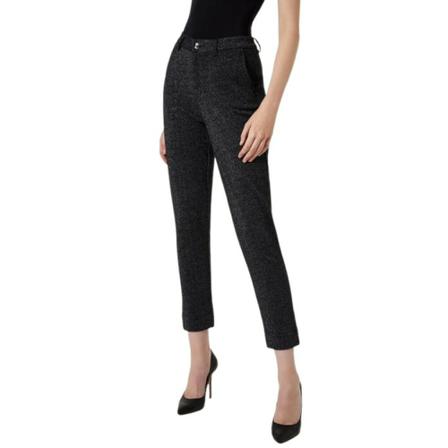 Liu Jo Cropped Broek , Zwart , Dames , Maat: S