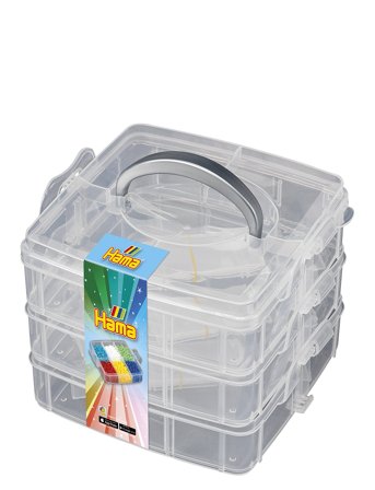 Hama Hama Midi Small Storage Box Empty - Multi/patterned - ONE SIZE