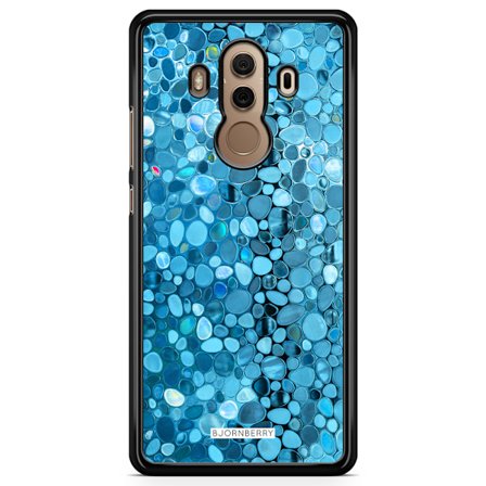 Bjornberry Skal Huawei Mate 10 Pro - Stained Glass Blå