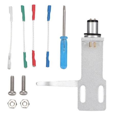 Skivspelare Pickup Headshell High-end Phono Pickup Headshell Skivspelarkit Silver