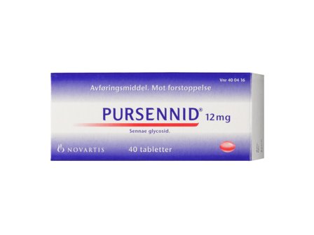 Pursennid Tabletter 12mg, 40 stk.