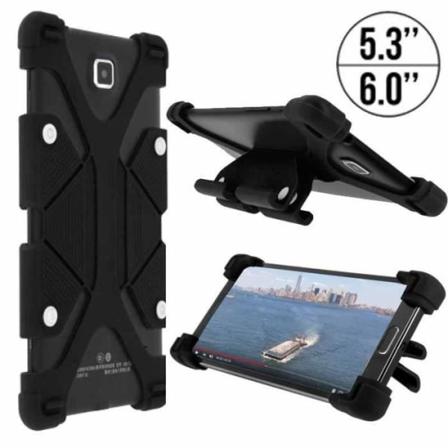 Universal Black Video Support Stødsikkert etui til Huawei Google Nexus 6P