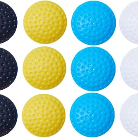 Ovi pysäytin seinään, itseliimautuva tai ruuvattava - 12 kpl seinäpysäytin setti KLB