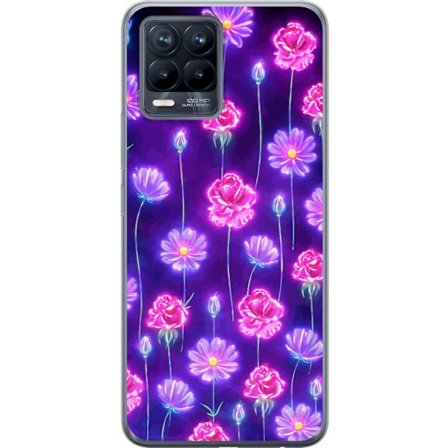 Yhteensopiva Puhelinkuori Realme 8 Bloom Reverie Electric Petals