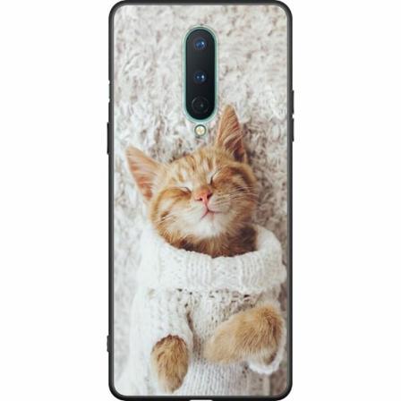 Oneplus 8 Svart Skal Katt