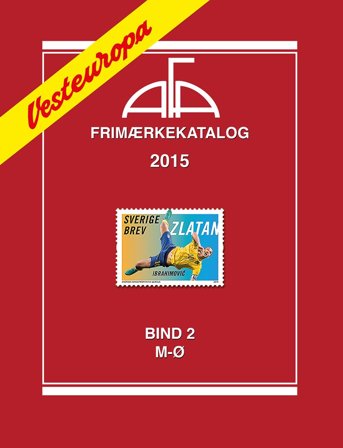 AFA - Vesteuropa 2015 - Bind II (M-Ø) - Frimærkekatalog