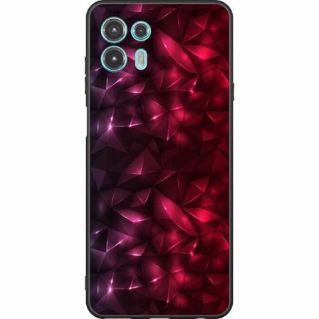 Motorola Edge 20 Lite Svart Skal Tempting Red