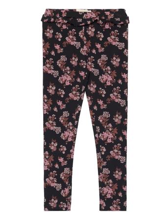 Pants Jersey Leggings Svart Creamie*Betinget Tilbud