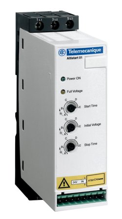 Schneider Electric ATSU01N222LT Mykstarter start/stopp, 200-480 V, Elfordeling & strømforsyning