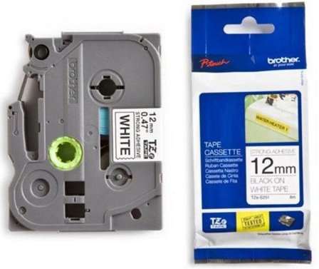 Brother TZ231 - Svart på hvitt - Rull (1,2 cm x 8 m) 1 rull(er) laminert teip - for P-Touch PT-1080, 1090, 1230, 1290, 18, 2030, 2430, 2730, 3600,