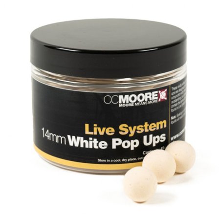 CC Moore Live System Pop Ups - 14mm White