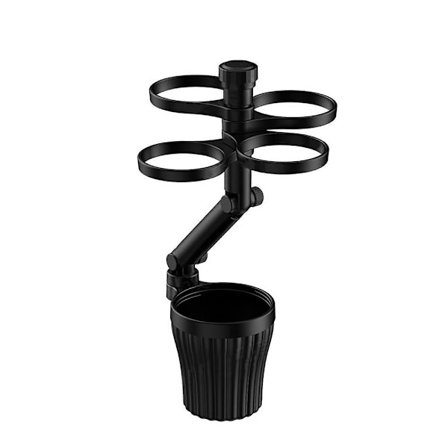 Bil Mugghållare Förlängningsbricka Multifunktionell Mugghållare Bricka Med 360 Graders Funktion För Förvaring Av Snacks Nycklar Mobiltelefoner 